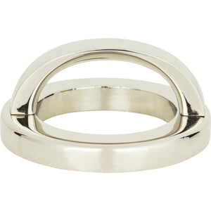 Atlas Homewares Tableau Round Base and Top 1 13/16 Inch (c-c) Polished Nickel