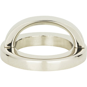 Atlas Homewares Tableau Round Base and Top 1 13/16 Inch (c-c) Polished Nickel