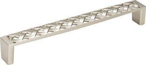 Atlas Homewares Lattice Pull 6 5/16 Inch (c-c) Brushed Nickel