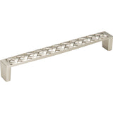 Atlas Homewares Lattice Pull 6 5/16 Inch (c-c) Brushed Nickel