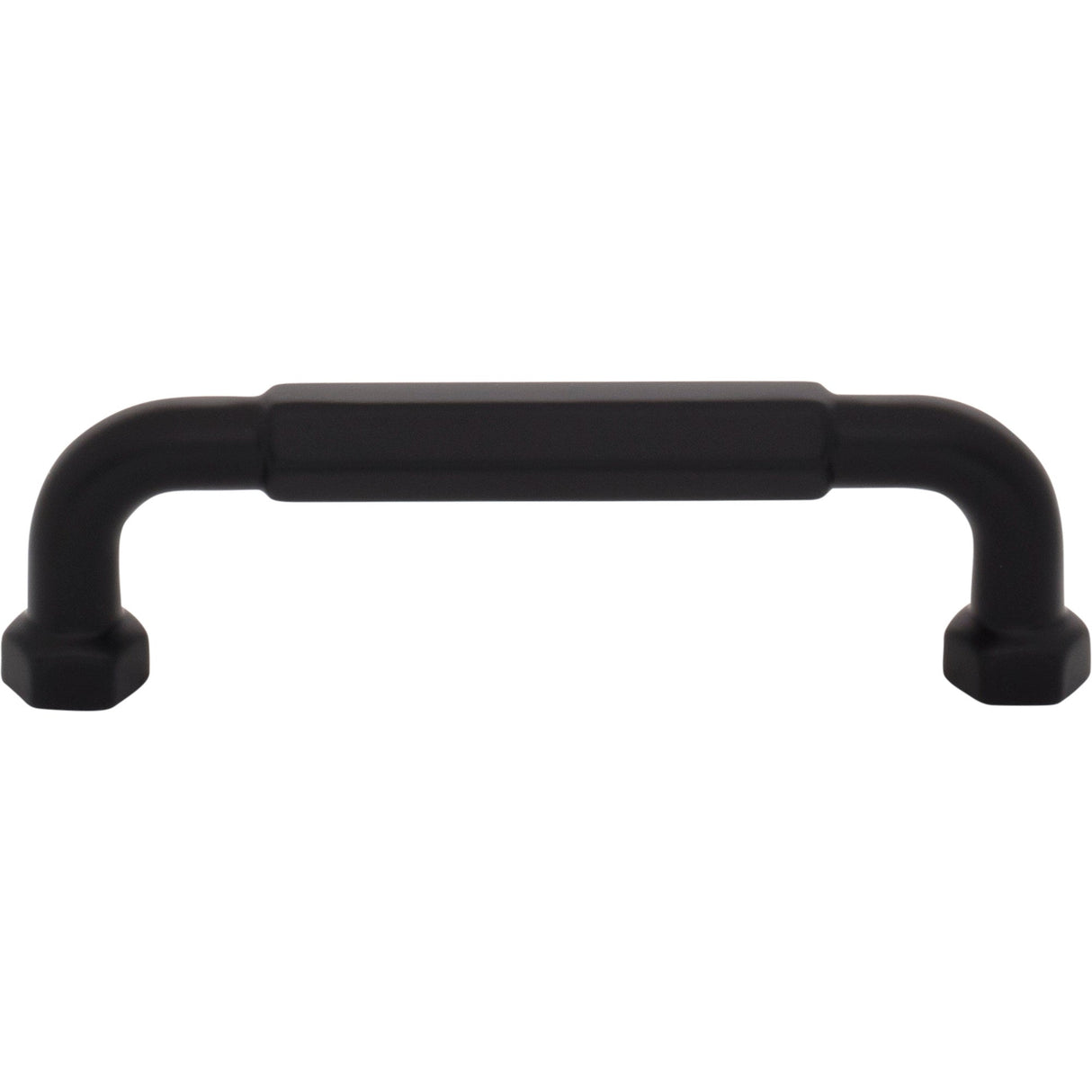 Top Knobs TK3201 Dustin Pull 3 3/4 Inch Center to Center - Flat Black