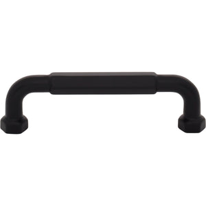 Top Knobs TK3201 Dustin Pull 3 3/4 Inch Center to Center - Flat Black