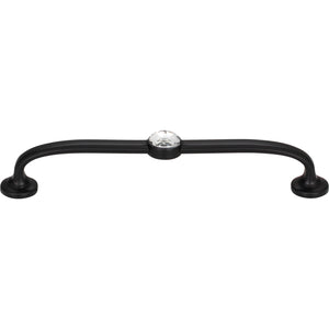 Atlas Homewares Legacy Crystal Bracelet Pull 5 1/16 Inch (c-c) Matte Black