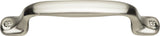 Atlas Homewares Ergo Pull 3 3/4 Inch (c-c) Brushed Nickel
