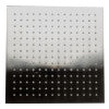 ALFI brand LED12S-BN Brushed Nickel 12" Square Multi Color LED Rain Shower Head