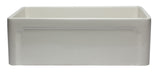 ALFI brand AB3020SB-B 30 inch Biscuit Reversible Single Fireclay Farmhouse Kitchen Sink