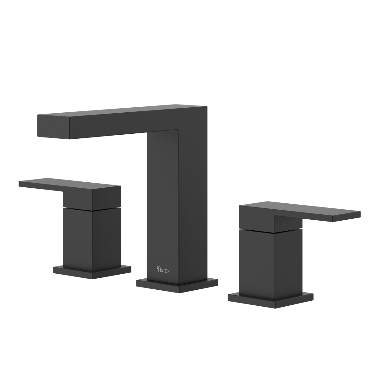 Dumont 2-Handle Widespread Lavatory Faucet in Spot Defense Matte Black