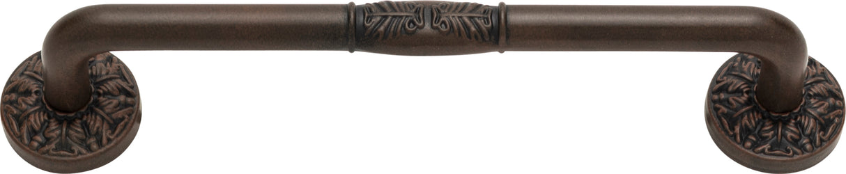 Atlas Homewares Hammered Medallion Pull 5 Inch (c-c) Rust