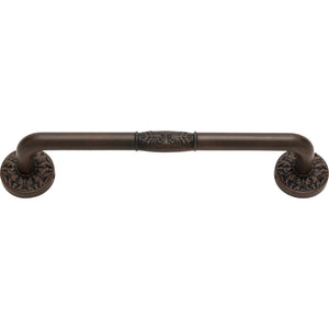 Atlas Homewares Hammered Medallion Pull 5 Inch (c-c) Rust