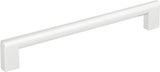 Atlas Homewares Round Rail Pull 7 9/16 Inch (c-c) Polished Chrome
