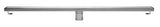 ALFI brand ABLD36B-PSS 36" Modern Polished Stainless Steel Linear Shower Drain with Solid Cover