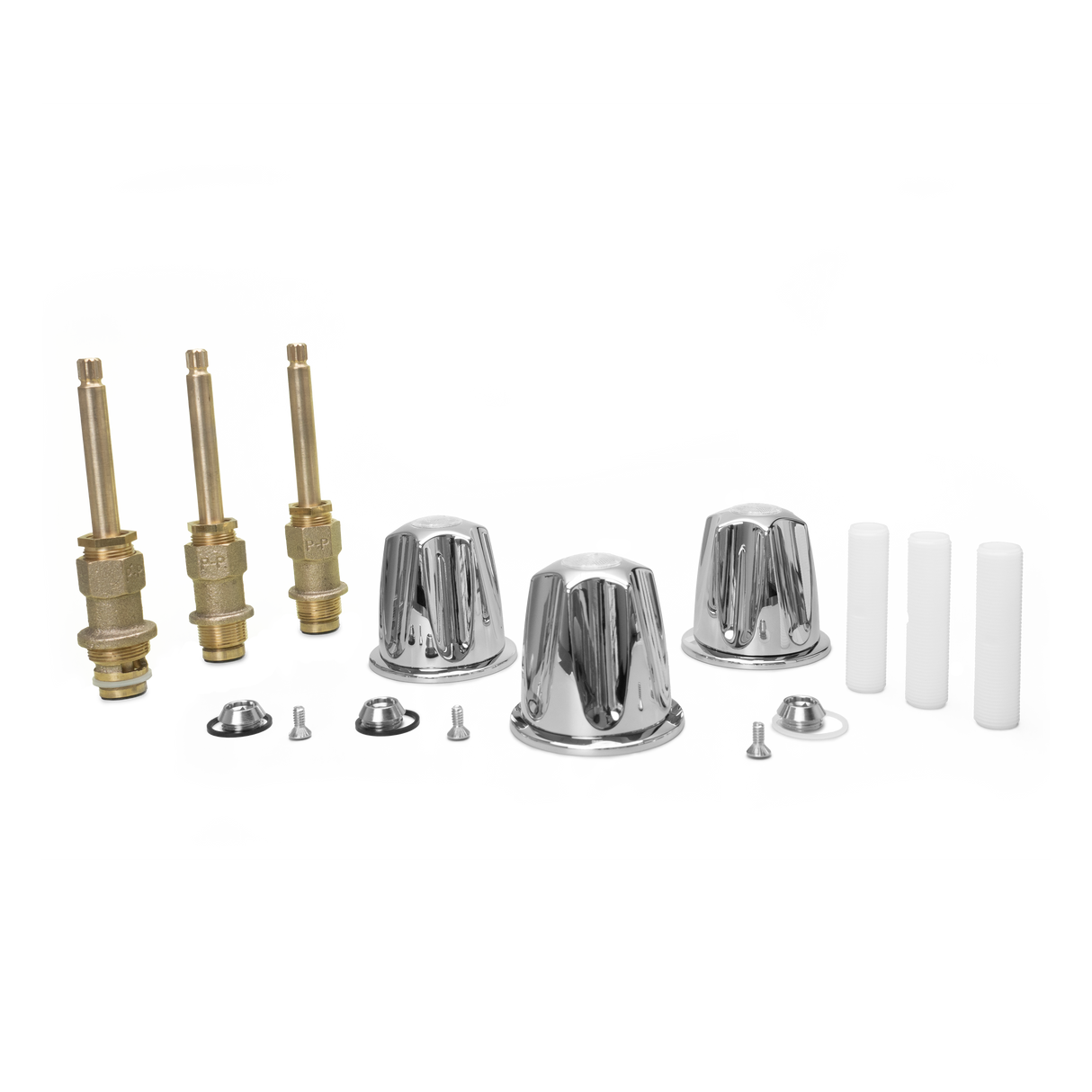3-Handle Rebuild Kit with Metal Knobs
