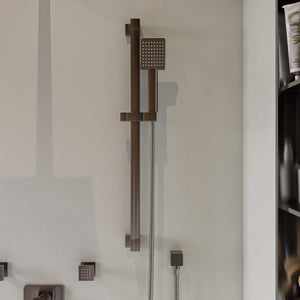 ALFI brand AB2287-BN Brushed Nickel 3 Way Thermostatic Shower Set with Body Sprays