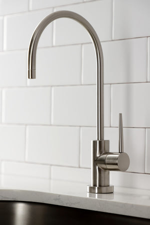 Kingston Brass KS8198NYL New York Single-Handle Cold Water Filtration Faucet, Brushed Nickel
