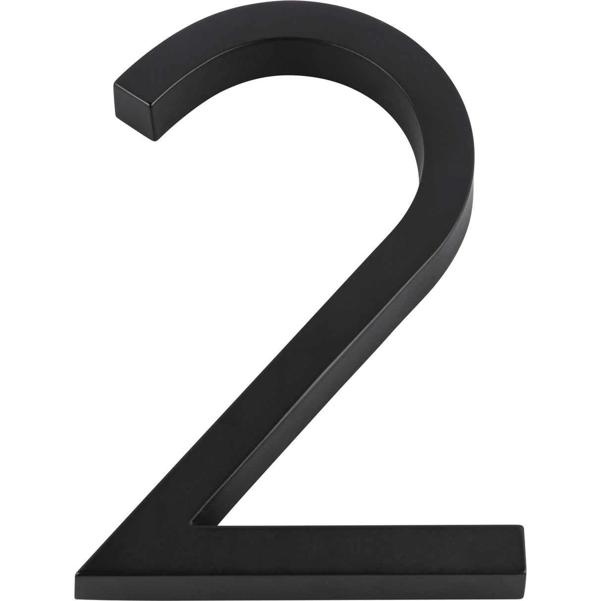 Atlas Homewares Modern Avalon #2 6 Inch Matte Black