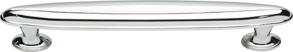 Atlas Homewares Austen Oval Pull 5 1/16 Inch (c-c) Polished Chrome