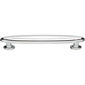 Atlas Homewares Austen Oval Pull 5 1/16 Inch (c-c) Polished Chrome