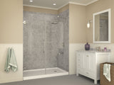 ANZZI SB-AZ007WR Colossi Series 36 in. x 60 in. Single Threshold Shower Base in White