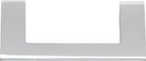 Atlas Homewares Angled Drop Pull 3 Inch (c-c) Polished Chrome
