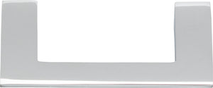 Atlas Homewares Angled Drop Pull 3 Inch (c-c) Polished Chrome