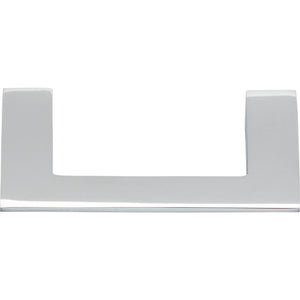 Atlas Homewares Angled Drop Pull 3 Inch (c-c) Polished Chrome