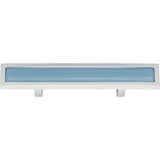 Atlas Homewares Spa Blue Pull 3 Inch (c-c) Polished Chrome