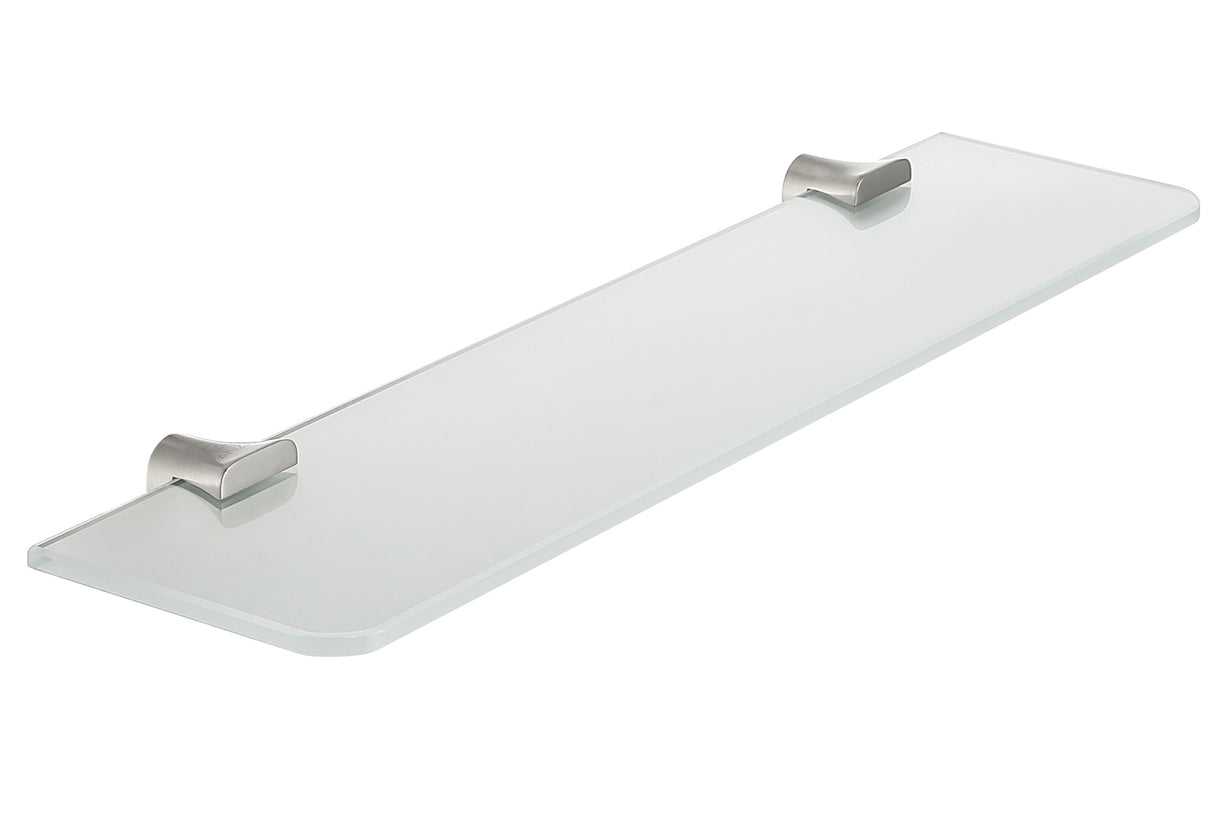 ANZZI AC-AZ050BN Essence Series Glass Shelf in Brushed Nickel