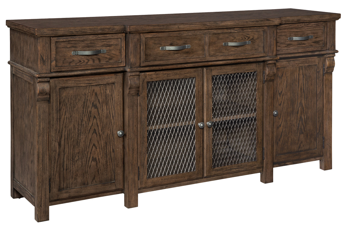 Hekman 24825 Wexford 72.25in. x 20.25in. x 38.25in. Dining Buffet