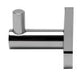 ALFI brand AB9528 Polished Chrome Wall Mounted 4 Prong Robe / Towel Hook Bathroom Accessory