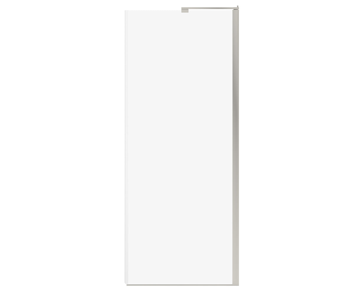 MAAX 139590-810-305-000 Capella 78 Return Panel for 36 in. Base with GlassShield® glass in Brushed Nickel