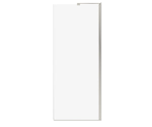 MAAX 139590-810-305-000 Capella 78 Return Panel for 36 in. Base with GlassShield® glass in Brushed Nickel