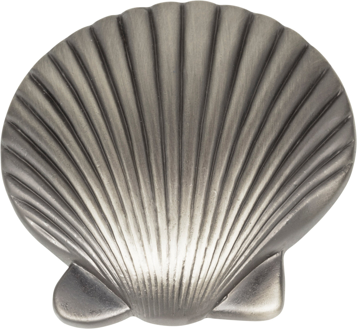 Atlas Homewares Clamshell Knob 2 Inch Pewter