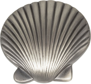 Atlas Homewares Clamshell Knob 2 Inch Pewter
