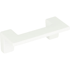 Atlas Homewares U Turn Pull 2 1/2 Inch (c-c) High White Gloss