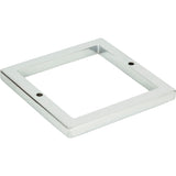 Atlas Homewares Tableau Square Base 3 Inch Polished Chrome