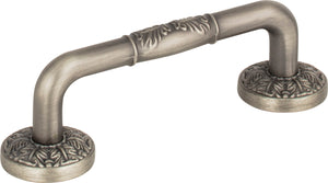 Atlas Homewares Hammered Medallion Pull 3 Inch (c-c) Pewter