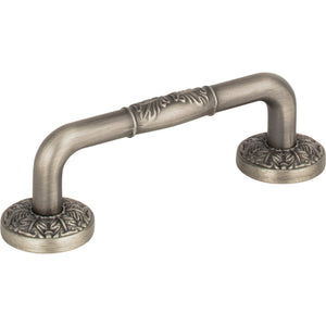 Atlas Homewares Hammered Medallion Pull 3 Inch (c-c) Pewter