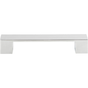 Atlas Homewares Wide Square Pull 5 1/16 Inch (c-c) Polished Chrome
