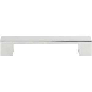 Atlas Homewares Wide Square Pull 5 1/16 Inch (c-c) Polished Chrome