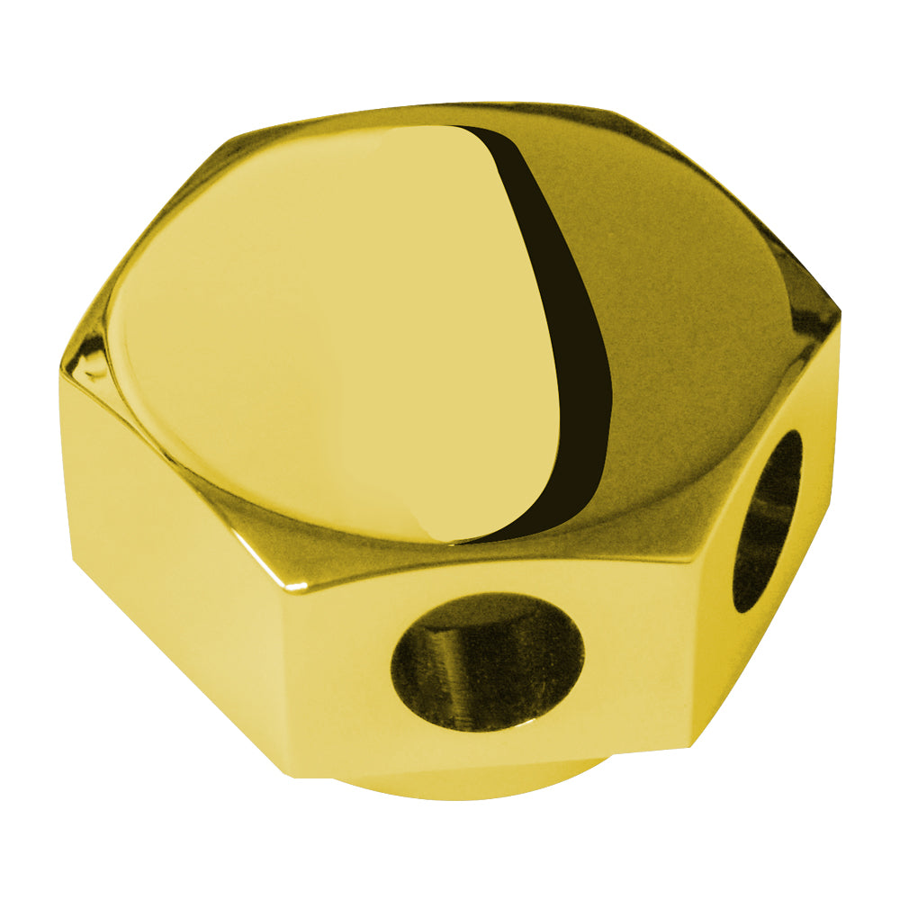 SteamSpa Drainage Valve Head in Polished Gold G-DRNHD_PG