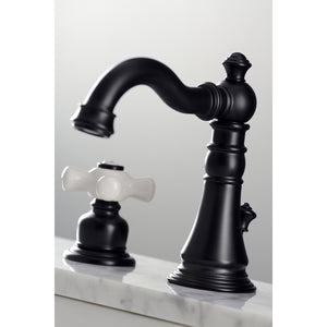Fauceture FSC1970PX American Classic Widespread Bathroom Faucet, Matte Black