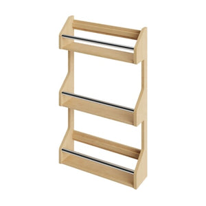Natural Spice Rack Door Mount for 17.5