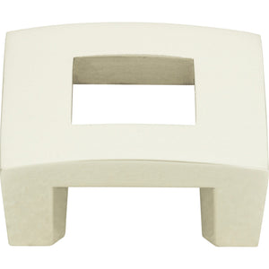 Atlas Homewares Centinel Square Knob 1 1/4 Inch (c-c) Polished Nickel
