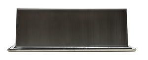 ALFI brand 12 x 12 Brushed Stainless Steel Square Single Shelf Bath Shower Niche