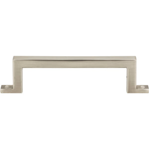 Atlas Homewares Campaign Bar Pull 3 3/4 Inch (c-c) Brushed Nickel