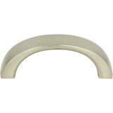 Atlas Homewares Tableau Curved Pull 1 13/16 Inch (c-c) Brushed Nickel