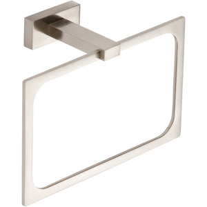 Atlas Homewares Axel Bath Towel Ring  Brushed Nickel