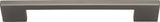 Atlas Homewares Thin Square Pull 7 9/16 Inch (c-c) Slate