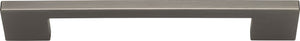Atlas Homewares Thin Square Pull 7 9/16 Inch (c-c) Slate