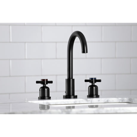 Fauceture FSC8920DX Concord Widespread Bathroom Faucet, Matte Black